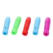 5 vnt. Plastikinis kreidos laikiklis Reguliuojamas kreidos prailgintojas Mokytojams Vaikams Mokyklai Biurui Piešimo lenta Baltoji lenta Juoda lenta