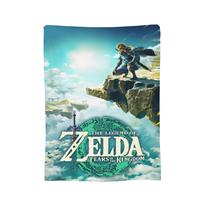 Z-Zeldos Breath Of The Wild Antklodė Pliušinė Juokinga Kvėpuojanti Mėtymo Antklodė Lovai Sofai Dekoravimui, 30x40in gray