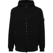 Stone Island Light Hooded Jacket Black Unisex Outerwear 8115Q0322-V0029 M black