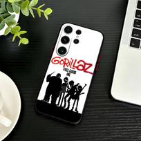 Comic R-Rock Band G-gorillaz   Phone Case For Samsung S26,S25,S24,S23,S22,S30,S21,Ultra,Plus,FE 5G Black Soft Cover Samsung S21 s305G gray
