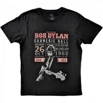 Bob Dylan Unisex Adult Carnegie Hall Â´63 Cotton T-Shirt XXXXXL įvairiaspalvis