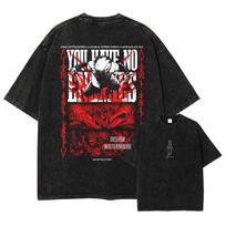 Anime VVinland SSaga T Shirts Manga Vintage Washed Thorfinn Tshirt Oversized Thors T Shirt Harajuku Askeladd Tops Tees Man S įvairiaspalvis