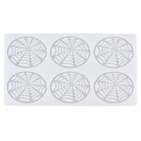 DIY Chocolate Mould Dessert Fondant Mold Spiders Web Kitchen Baking Mold Cakes 1 white