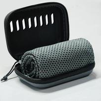 Summer Ice Cooling Towel Compact EVA Box Pack Quick Dry Sweat Absorbent Towel Outdoor Fitness Yoga Travel Use šviesiai žalios spalvos