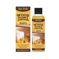 JUE FISH Wood Polish and Restorer Shine Enhancement for Solid Wood and Engineered Wood, Anti-Crack Home Care Kit