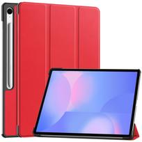 For Samsung Tab S10 FE Plus Case Magnetic Tri-Folding PU Leather Stand Cover For Galaxy tab s10 fe plus Case sm-x620 13.1 Tablet S10FE Plus 13.1 inch blue