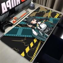 Large Mousepad 900x400 Hoshimi Miyabi Zenless Zone Zero Mouse Pad Keyboard Extended Carpet Gaming Accessories Anime Desk Mat Rug 30cmx60cm gray