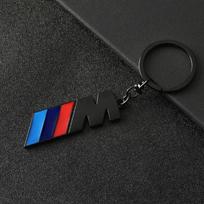 3D Anglies Pluošto Metalinis Automobilio Emblemos Raktų Pakabukas Raktų Pakabukai Raktų Laikikliai BMW M3 M5 M Power Ženkliukui Automobilio Dekoravimo Aksesuarai ujhzt90 black