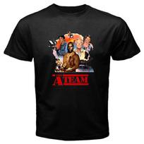 The A Team Retro TV Show 80s Vintage T-shirt XXXL black