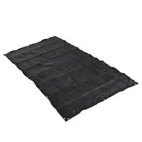 Dog Kennel Shade Cover 72x36in Easy Setup Shade Cloth for Garden Outdoor Patio Greenhouse Balcony Chicken Coop Pet black