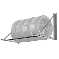 VEVOR Wall Mounted Folding Tire Rack, 32  - 48  Adjustable Tire Rack