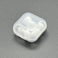 Minkšti silikoniniai ausų antgaliai, skirti „Airpods Pro 1/2“, apsauginiai ausų antgaliai, triukšmo mažinimo angos, skirti „Apple Air Pods Pro“ ausinėms. 2SET gray