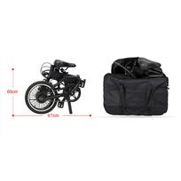Folding Bike Bag Scooter Carrying Case Travel Pack Adjustable Shoulder Strap for Outdoor 20in