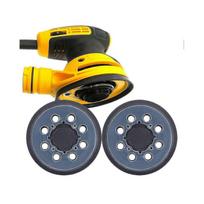 2 pakuotės Dewalt Dwe64233 ir N329079 orbitinio šlifuoklio atsarginiai padėkliukai, 5 colių 8 skylės Velcro šlifavimo diskų pagrindai mažiau