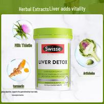 Swisse Milk Thistle Liver Detox Tablets with Turmeric & Artichoke