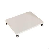 Riedanti laikymo lentynos pagrindas, Daugiafunkcis organizatorius su ratukais, Miegamasis, Skalbykla Balta Wood 35x30x6.2cm beige
