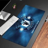 Flaming Manchester Mouse pad, Gaming Mouse Pad, keyboard pad, Desk Decor for computer notebook Fan Gift Birthday Gift 30cmx60cm（11.8x23.6inch）