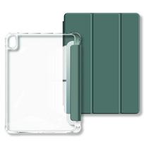 Suitable for ipad 10th 11th generation A16 11 inch , Crystal Clear Case with Pencil Slot, Auto Sleep Wake, Acrylic material iPad 10th 2022 gray