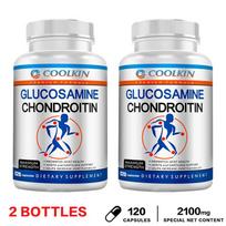 Coolkin Glucosamine Chondroitin Capsules, containing turmeric and frankincense extracts, suitable for adults. 120*2