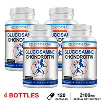 Coolkin Glucosamine Chondroitin Capsules, containing turmeric and frankincense extracts, suitable for adults. 120*4
