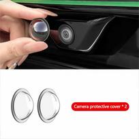 Car camera protective cover, 360 ° high-definition panoramic reversing camera lens, waterproof and dustproof protective cover skaidri