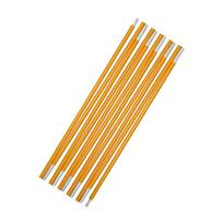 Foldable Aluminum Tent Poles Replacement 3.6m 4 Meter 4.4 Meter For Outdoor Camping Shelter Repair Accessory orange