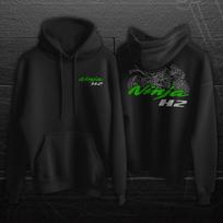 Kawasaki Ninja H2 & H2R 2015-2025 - Motociklininko Hoodie Megztinis L black