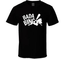 Bada Bing Sopranos Strip Club Tv Show Fan T Shirt XXXL gray
