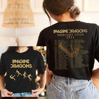 Imagine Dragons Mercury Tour 2022 Double Sided Shirt - Mercury Tour 2022 Shirt 3XL white