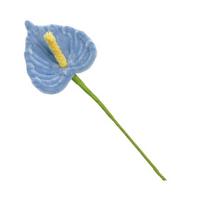 Finished Pipe Cleaners Flower Craft Handmade Artificial Calla Lily Flower for Mother's Day Birthday Wedding Home Decor oranžinė