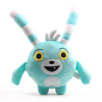 30cm Anime Abby Hatcher Bozzly Bunny Plush toy Figure Toy Cute Blue Rabbit Stuffed Doll For Birthday Gift white