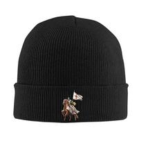 Knights Templar  Beanie Hats  Bonnet Hats Men Women Unisex Casual Outdoor Knitted Hat Winter Custom Warm Soft Caps One Size black