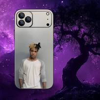 Rapper X-XXXTentacionS Phone Case For iPhone 17,16,15,14,13,12,Pro,Max,Plus,E,SE4,Air,Mini Black Soft Box iPhone13PRO blue
