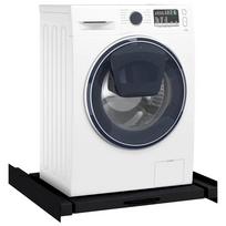 Washing Machine Shelf Black 60 x 60 x 8 cm Steel