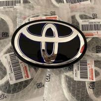 140mm veidrodinė priekinės grotelės emblema 2019 2021 2022 2023 2024 2025 Toyota Corolla 90975-02124 LC8 5d 90975-02124 mėlyna