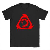 Command Conquer Brotherhood of Nod T-Shirt Iconic Logo Graphic Short Sleeve Men's T-shirts for Summer Unisex All-Season XL red