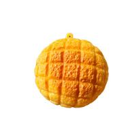 Handmade Crisp Pineapple Bun Stress Ball Bread Squishy Toy Moldable Bounce Squeeze Ball ASMR Sensory Anti Fidget Toy Squeeze Toy orange
