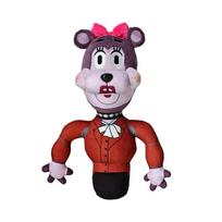 25Cm Secret Of The Mimic Fnaf Game Joker Plush Doll Toy Cartoon Cute Soft Clown Room Decoration Plush Doll Toy Friend Fans Gift gray