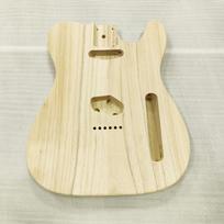 Elektrinės gitaros korpusas iš paulovnijos medienos Elektrinės gitaros korpusas Neapdorotas korpusas Tinka „pasidaryk pats“ pritaikymui, dažymui ir purškimui 1PC Guitar Body beige