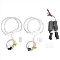 4x CCFL Angel Eye LED žiedinis žibintas Baltas Ne projektorius E46 3 serijai
