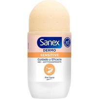 Sanex Sensitive Roll-on Deodorant 4 pcs 50ml beige
