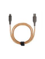 USB Type-C įkrovimo kabelis Livoo TEA298 su RGB apšvietimu, 15 W, 1 m, juodas