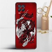 Case For Realme 8 C21y GT Neo 2 3 8i C21 7 C11 6 C12 C35 C3 GT 9 Pro C12 Silicone TPU Phone Cover Animal Dragon Realme GT Neo3 black