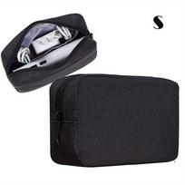 Storage Bag Cable Cord Organizer Travel Bag Small Electronics SD Card Power Bank Storage Bag gray