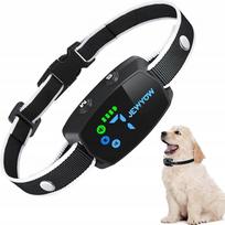 Antkaklis šunims nuo lojimo DA362, IP67, 3 LED režimai, juodas, be elektros impulsų