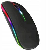 Bevielė pelė, Bluetooth, 2.4G, 1600 DPI, apšvietimas