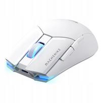 Belaidė žaidimų pelė Mache Mike M7 Pro, balta, 26000 DPI