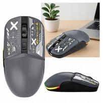 Belaidė pelė Forev -210, pilka, 2.4G ir „Bluetooth“