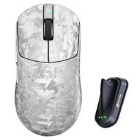 Belaidė pelė Attack Shark RS3 Ultra 8000Hz PAW3955Max, sidabrinė