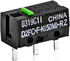 Pelės mygtuko mikro jungiklis RAZER OMRON D2FC-F-K(50M)-RZ